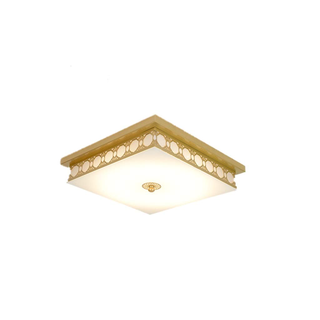 HynJGih Square Ceiling Lamp Modern Minimalist Bedroom Lamp Study Dining Room Balcony Porch Light Aisle Lamps(B,30cm)