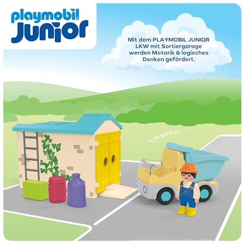 PLAYMOBIL LKW mit Sortiergarage – Ansicht 6