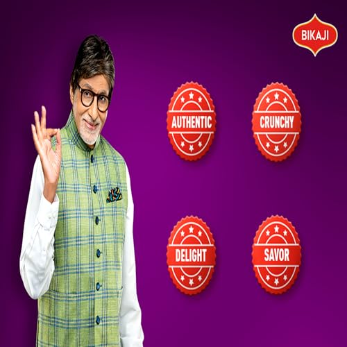 Bikaji Nut Cracker – Crunchy Coated Peanuts 14.11 oz (400g) Pack| Ready to Eat Coated shing dana, Spiced Gram Flour sing bhujia with Authentic Indian Tast for Bar Snacks, Tea-Time & On-the-Go Munching