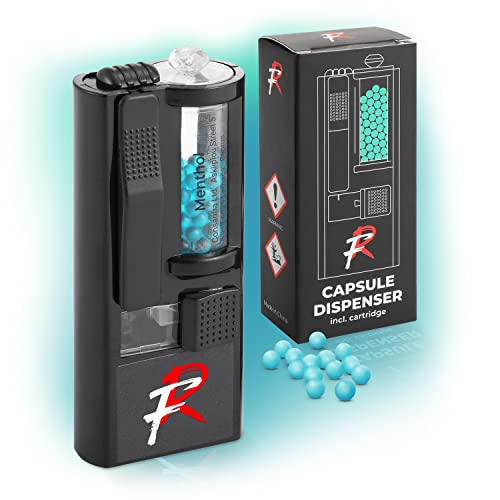 Flavouroom - Kit Applicateur Premium avec 100 billes à Menthol | Filtre à gélules de menthol DIY pour une saveur inoubliable | Capsules à click aromatiques...