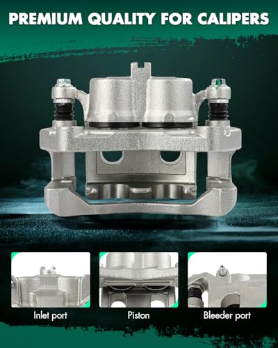 Image of SCITOO 19B7100 19B7101 Front Left & Right Disc Brake Calipers Assembly w /Bracket For INFINITI For JX35 /For QX60,For Nissan For Murano /For Pathfinder