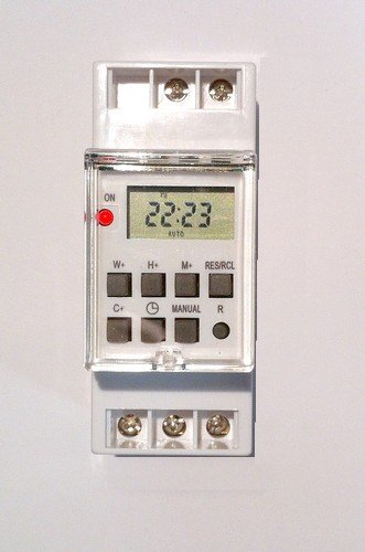 TS-GE2 Digitaler Zeitschalter Programmierbar - 16A 220V Tägliche/Wöchentliche Steuerung