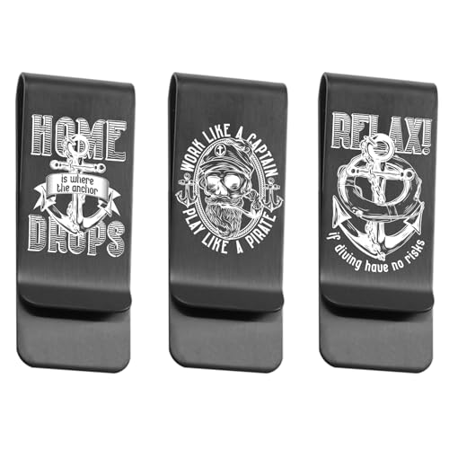 Travel-Ready Money Clip: Secure Men's Slim Wallet, Blocks International Skimmers