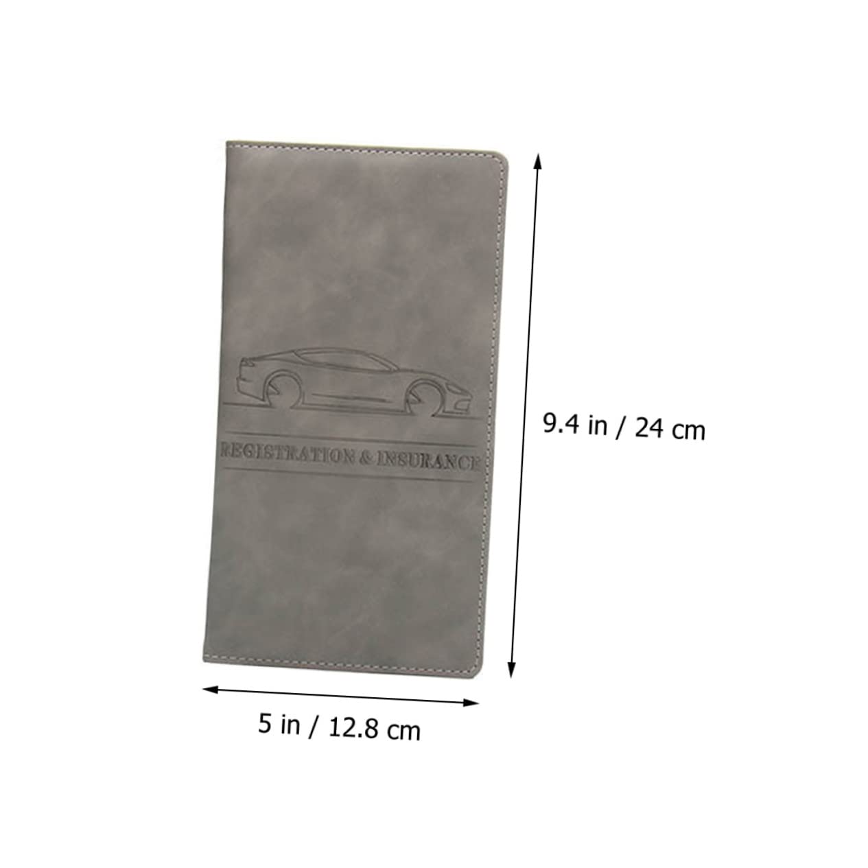 GALPADA 3piezas Cartera De PU para Registro De Vehículo y Seguro Organizador Multifuncional De Documentos De Conducción para Tarjetas De Identidad y Créditos Práctico y Elegante para