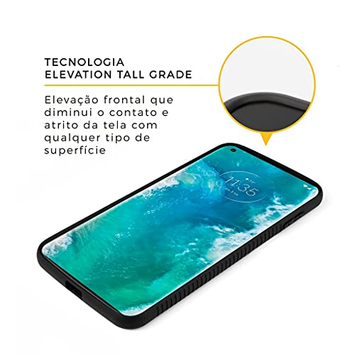 Capa Case Capinha Stronger Preta para Motorola Moto Edge - Gshield