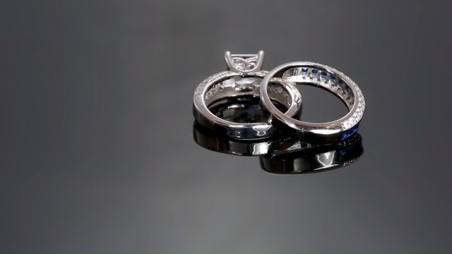 Vintage Natural Art Deco Ring Setting Style - Art Deco Princess Cut Castle Engagement Ring Setting in Platinum for A 1.00 to 1.30 Carat Square Diamond