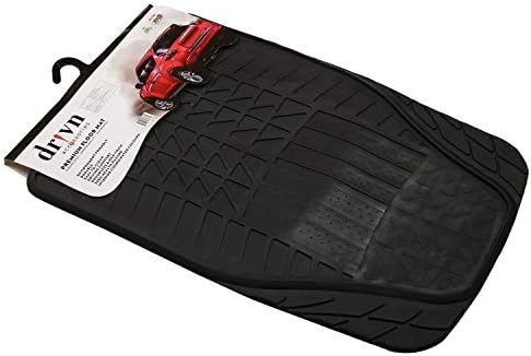 Drivn Universal Car Foot Mat For Audi A8 - Black (Set Of 5)