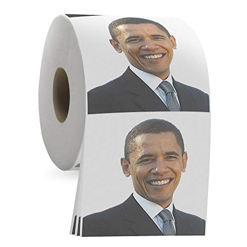 Barrack Obama Funny Political Toilet Paper Roll by Gagster -
