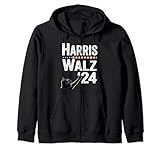 Photo Gallery president kamala haris cat ladies harris waltz 2024 election felpa con cappuccio