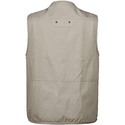Flygo Mens Casual Outdoor Work Utility Safari Fishing Travel Vest with Pockets2