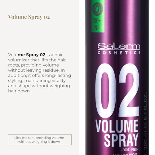 Laca para cabello volumizante Salerm 250 ml miniatura 2