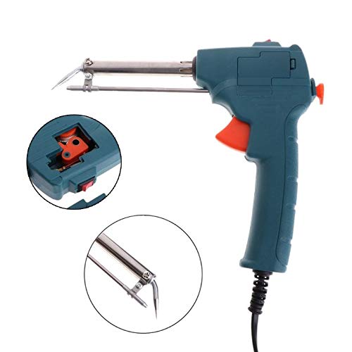 220V 60W Automatic Send Tin Electric Soldering Iron Rework Station Desoldering Pump Welding Tool Solder Wire image 3