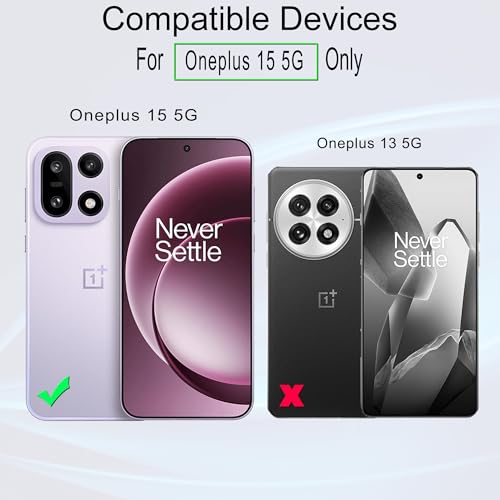 Image of Ibywind for OnePlus 15 5G Screen Protector,2-Pack,9H Hardness Tempered Glass with Camera Lens Protector,Easy Installation Tool,Bubble-Free,Fingerprint Unlock,Anti-Shatter,Anti-Scratch