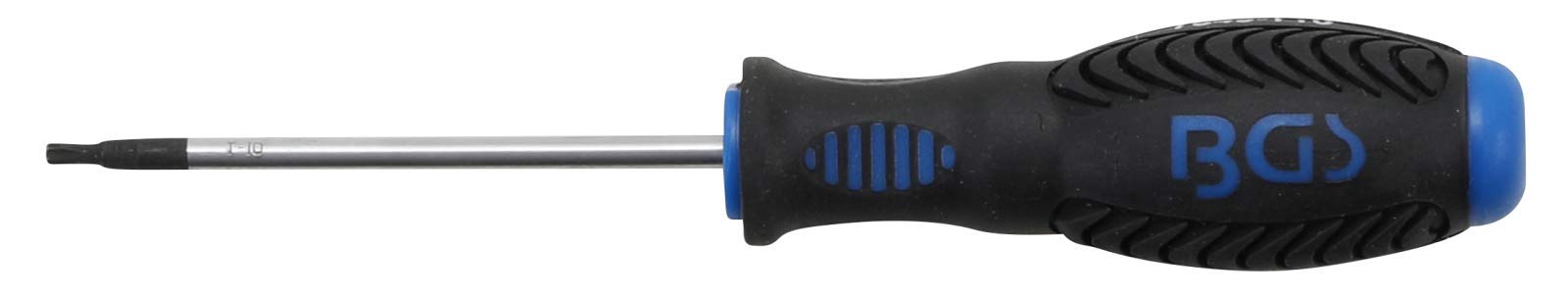 Bgs Multicoloured 7849-T10 | Screwdriver | T-Star Tamperproof (For Torx) T10 | Blade Length 80 Mm