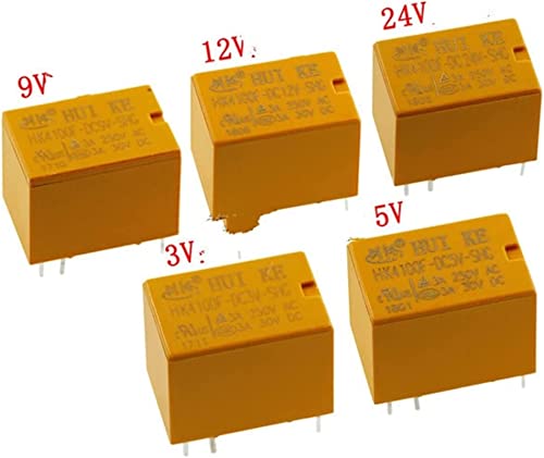 Relais HK4100F 6 pin commutation 3A pour stabilisation de tension continue - 3
