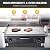 WeChef 24" Commercial Griddle 3500W Electric Countertop Griddle Non-Stick Flat Stainless Steel Adjustable Restaurant Grill Temperature Control 120°F-575°F