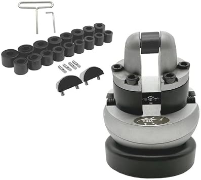 TUNA Microblock Ball Vise with Inside Ring Holder Attachment Set