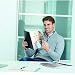 Fellowes Portadas para encuadernar de PVC transparente, formato A3, 200 micras, pack...