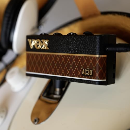 Image of Vox amPlug 3 AC30 Headphone Guitar Amplifier w /Stereo FX, Tremolo, Speaker Emulation, Built-in Rhythms, and Aux in