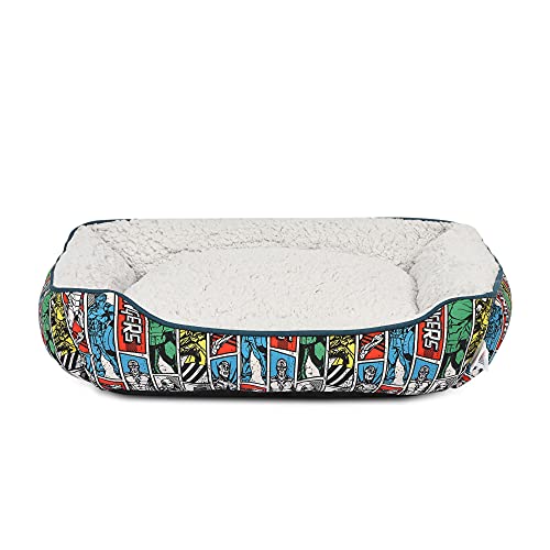 Lit pour chien Avengers Marvel en peluche douce lavable - 2