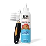 Skip the Groomer Dematting Cream + Rake Brush - Mat & Tangle Remover Kit