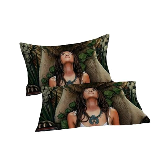 Housse de couette King imprimé 3D au tissage microfibre soyeux - 7