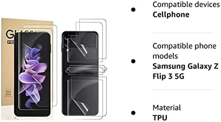 [2 Pack]Compatible for Samsung Galaxy Z Flip 3 5G Screen Protector