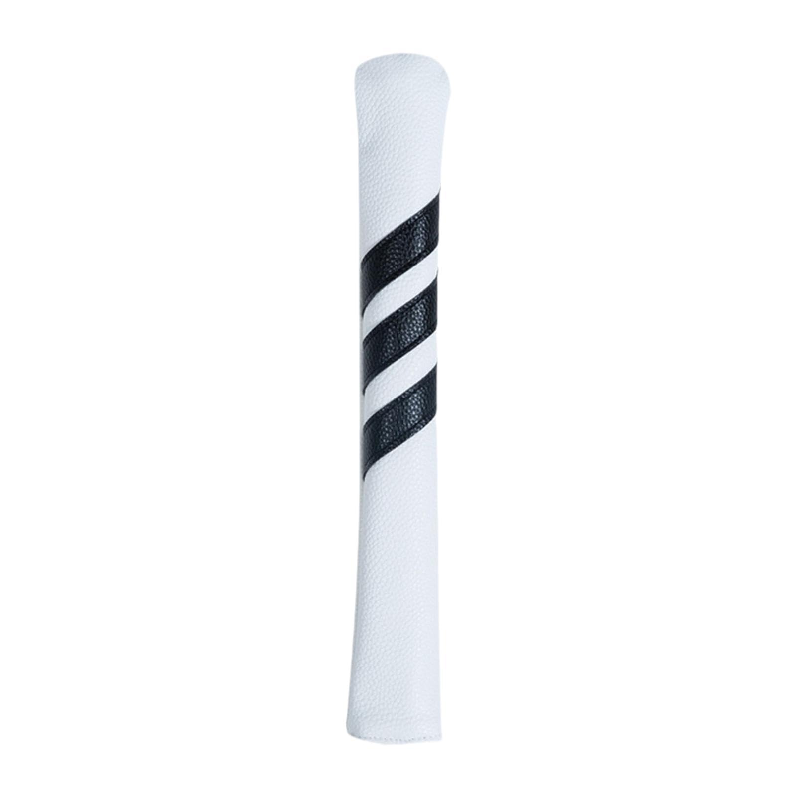 Alignment Sticks Cover Golf Schläger Alignment Sticks Hülle Kopfschutz PU Material Trainingsstäbe Übungshelfer Halter Elegantes Design Passend für