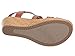 Skechers Women's Beverlee-Delicate Glow Wedge Sandal, Luggage, 7 Wide