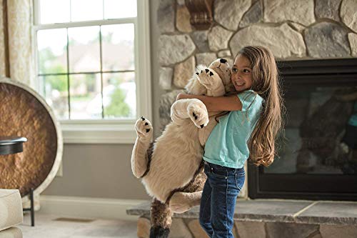 Wild Republic 82332 - Floppies, Wolf, 76 cm - Kuscheltier aus Plüsch, 30', ['Gray', 'Brown', 'White']