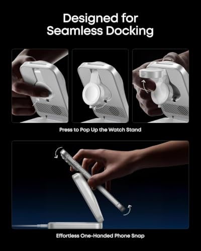 Anker Prime Foldable MagSafe Charger, 25W Qi2.2-Certified Palm-Sized Travel-Ready 3-in-1 C - image 9