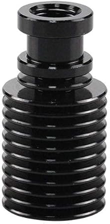 review JRUIAN Printer Accessories Black Extruder Radiator for V6 Remote All-Metal Long Distance Heat Sink Pipe 1.75mm/3mm Pipe Radiator 3D Printer 3D Printer Parts