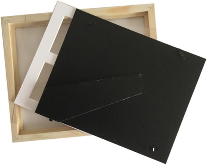 Yardwe Hand and Foot Print Photo Frame Handprint Kit Footprint Kit Footprint Frame Handprint and Footprint Frame Photo Frames Wooden