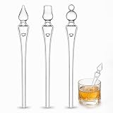 3 Whisky Tasting Set Glaspipette, Whisky Zubehör, Präzise Tasting Pipette