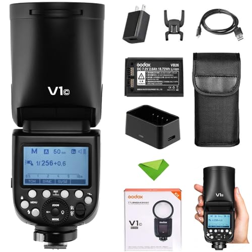 Amazon | 【Godox正規代理＆技適マーク】Godox V1-C TTL カメラ