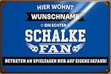 schilderkreis24 - Personalisierbares Blechschild 20×30 cm 