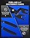 Orion Motor Tech 26pc Fuel Line Disconnect Tool Set, Master Quick Disconnect Tool Kit with Fuel and AC Disconnect Pliers, Fuel Line Removal Tool Set for AC Fuel & Transmission Systems, Black