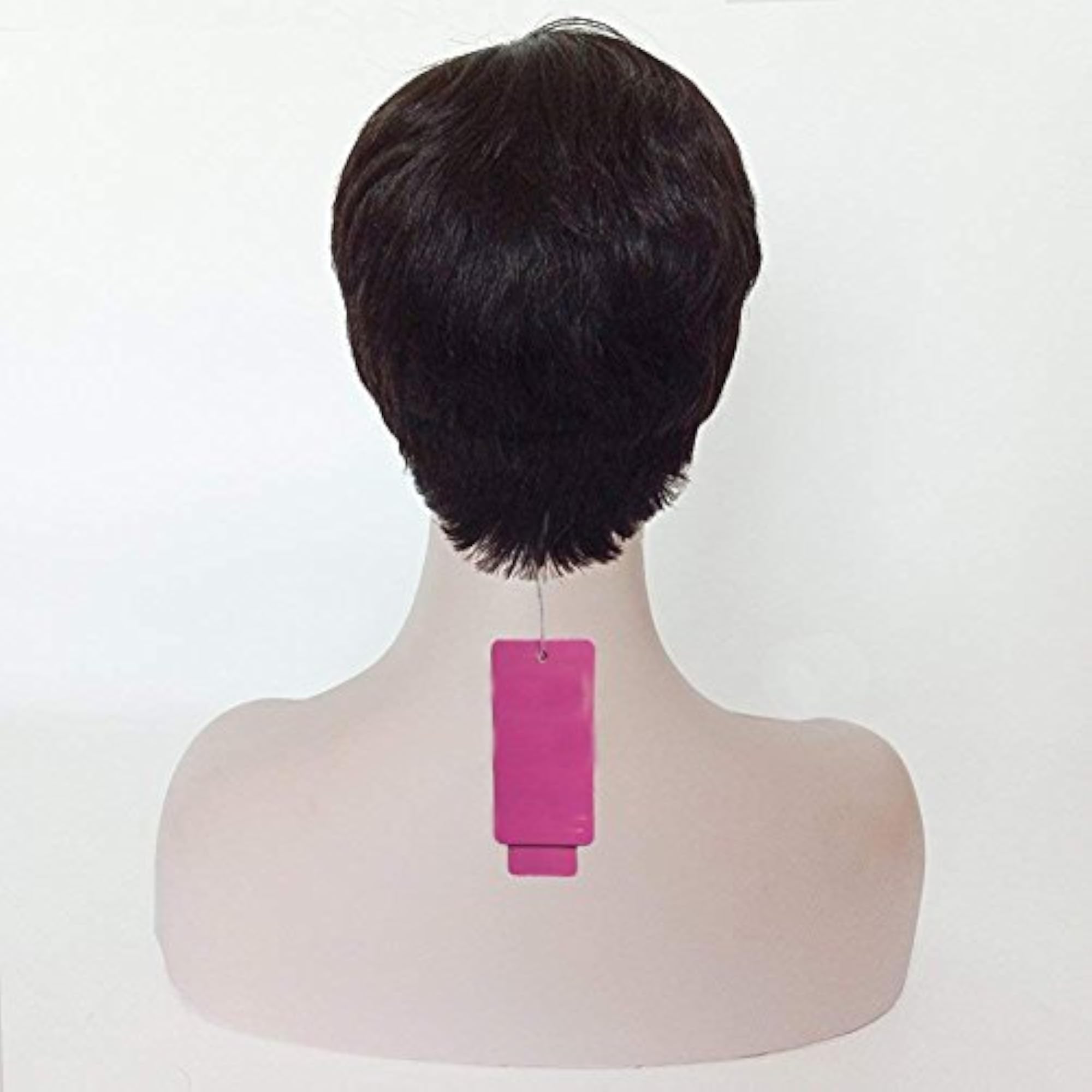 Women's Short Pixie Cut Synthetic Wig, Natural Color