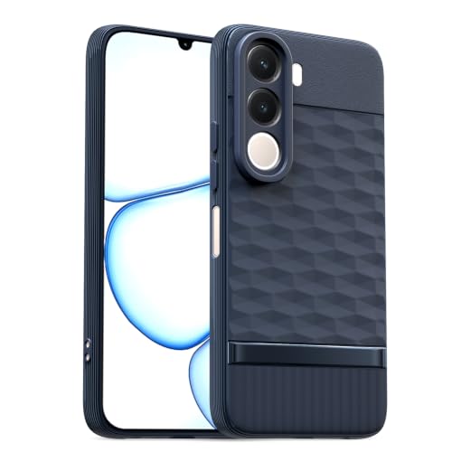 Image of Outlouders Back Cover for Realme C100x | Full Camera Protection | TPU Soft Flexible Shockproof Bumper Case (Blue)