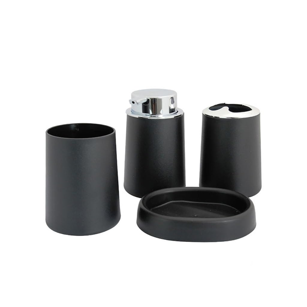 Kit de baño contra el desorden con portavasos y jabonera seca