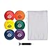Champion Sports RSPGSET Playground Ball Set: Six Large 8.5 Inch Rhino Skin Soft Inflatable Balls for Kids Outdoor & Backyard Games, School & Gym Class