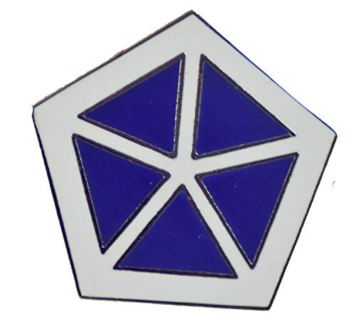 5TH CORPS LAPEL PIN OR HAT PIN - Size 7/8