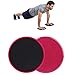 MIZOMOR 2 Piezas Deslizadores de Fitness Discos Accesorios Deslizador de Ejercicio de Doble Cara Gimnasio Entrenamiento Corporal Pérdida de Peso