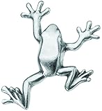 DANFORTH – Mini Tree Frog Lapel Pin, 1” – Bag, Backpack Pins & Accessories – Fun Aesthetic Amphibian, Animal Charms – Unusual, Handmade Decorative Pin – Made In USA
