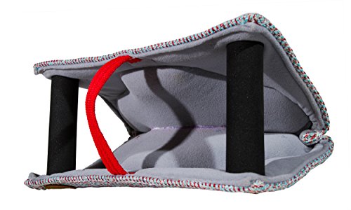 Julius-K9 143BK-W, Beisskeil mit Holzgriff und gebogener Beissfläche, weich 31 cm