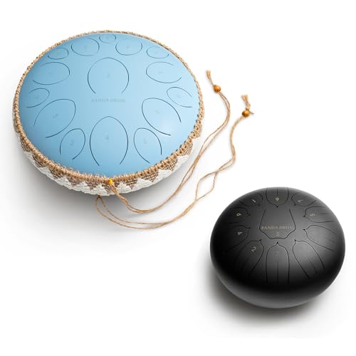 Pro (Azul) + Plus (Negro) | Steel Tongue Drums 432 Hz miniatura 1