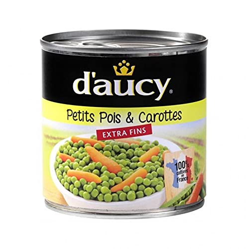 D'Aucy Peas & Carrots Extra Fins 400G (Lot 10)