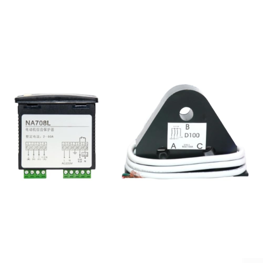 para relé Protección Motor Trifásico Reinicio Auto 40A para(NA708N(80A))