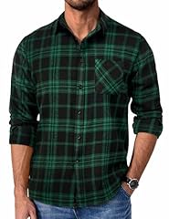 Plaid Green&black