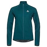 Reißverschlusstaschen Odlo Womens Aeolus Element Jacke, submerged, XL